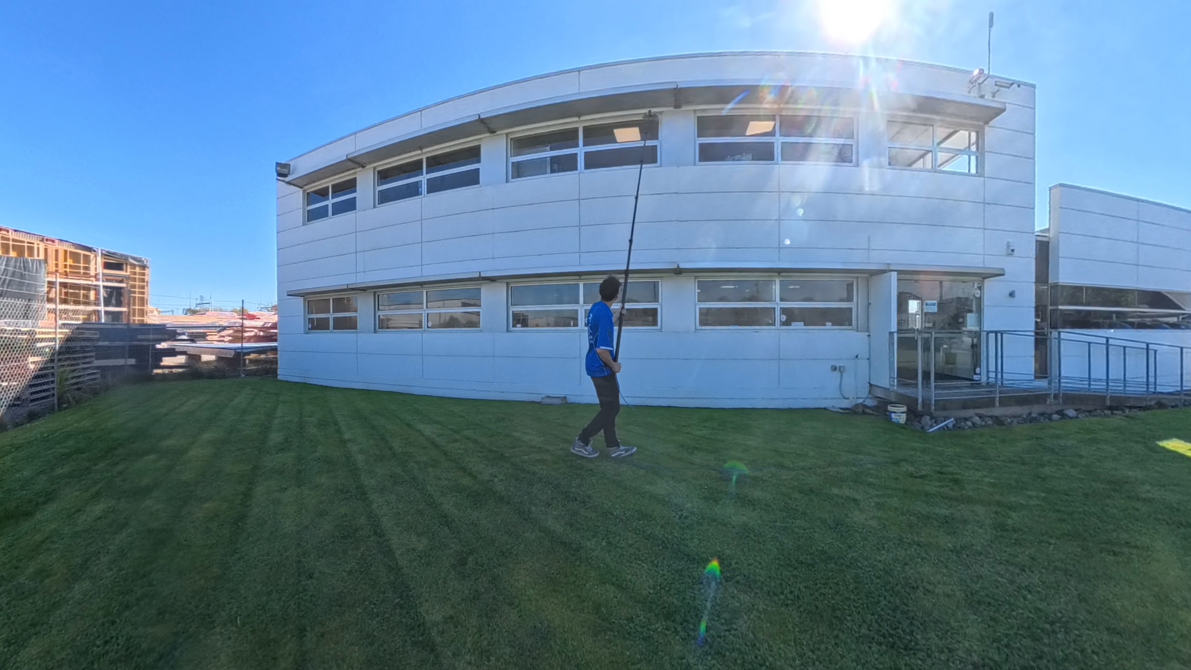 Exterior Window Cleaning Shot
